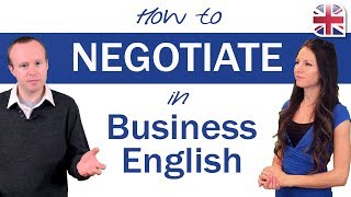 How to Negotiate in English  Business English Lesson [upl. by Iaw]