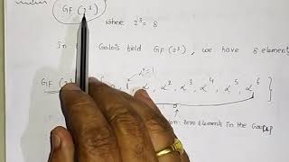 Galois Fields Lecture1 [upl. by Carlina]