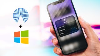 How To Use Airdrop On Windows PC [upl. by Oiramed]