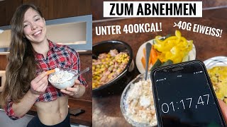 3 5MinutenRezepte unter 400 Kalorien 40g Eiweiß [upl. by Lecram754]