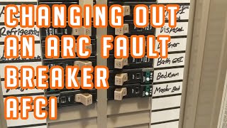 Eaton AFCI Breaker Replacement [upl. by Sliwa352]