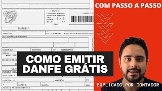 EMITINDO NOTA FISCAL DE PRODUTO DANFE COM PASSO A PASSO [upl. by Kella]