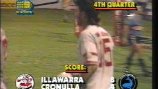 Illawarra Steelers V Cronulla Sharks 1992 [upl. by Welcher]