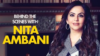 Nita Ambani Redefines Elegance In This BTS video  Femina Celebs  Femina Cover [upl. by Orelie812]