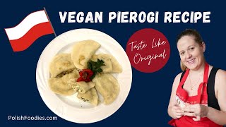 How To Make Vegan Pierogi Polish Vegan Pierogi Recipe [upl. by Derrek]