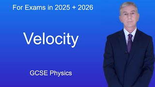 GCSE Physics Revision quotVelocityquot [upl. by Croft153]