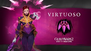 Guild Wars 2 End of Dragons Elite Specializations  Virtuoso Mesmer [upl. by Enaed]