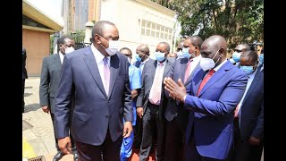 President Uhuru Kenyatta dares DP Ruto to resign if unhappy with the government [upl. by Silin]