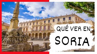 GUÍA COMPLETA ▶ Qué ver en la CIUDAD de SORIA ESPAÑA 🇪🇸 🌏 Turismo y viajes a CASTILLA Y LEÓN [upl. by Reinal]