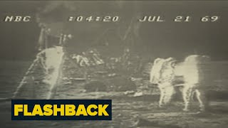 Apollo 11 Lunar Landing  Flashback  NBC News [upl. by Suu]