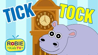 Hickory Dickory Dock And More Nursery Rhymes and Kids Songs  ROBIEKidsTV [upl. by Agata]