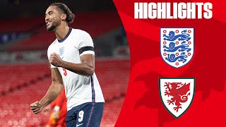 England 30 Wales  CalvertLewins Debut Goal amp Ings Bicycle Kick  Official Highlights [upl. by Yevre]