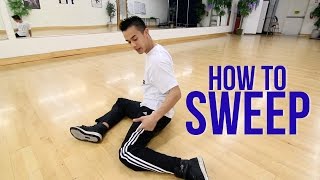 How to Breakdance  Sweeps  Flow Basics [upl. by Ihcur471]