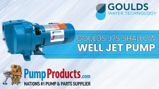 Goulds J7S Shallow Well Jet Pump [upl. by Lingwood]