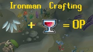 OSRS AMAZING Crafting Method For Ironmen [upl. by Julieta]