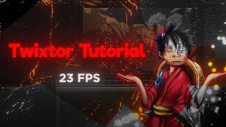 4K Twixtor Tutorial  23976 FPS English [upl. by Esetal]