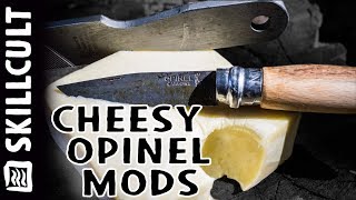 Of Opinels and Cheese Glue Essential Modifications for Opinel no 8 [upl. by Munster]