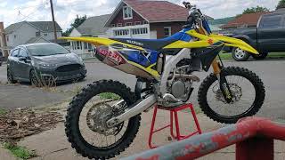 2020 RMZ250 Yoshimura RS4 Full Exhaust System [upl. by Evers]