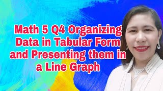 Math 5 Q4 Organizing Data in Tabular Form and Presenting them in a Line Graph [upl. by Prentice]