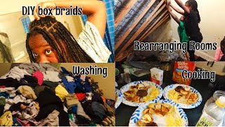 WEEKEND VLOG Deep Cleaning  Cooking  Nesting Baby 5 [upl. by Tnaryb]