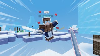 reach hacks in bedwars [upl. by Nelak]