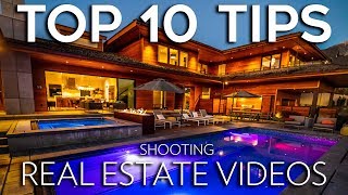 How to Shoot Real Estate Videos  TOP 10 TIPS [upl. by Lerraj106]