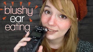 ASMR 🍄 Blushy Ear Eating amp Ear Licking 🍄 [upl. by Dolores273]