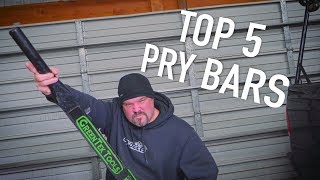 Top 5 Pry Bars  Dr Decks [upl. by Baudelaire65]