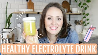 NATURAL ELECTROLYTES DRINK RECIPE  NATURAL ELECTROLYTE WATER RECIPE  HOMEMADE PEDIALYTE [upl. by Petersen]