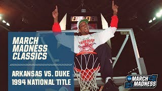 Arkansas vs Duke 1994 National Championship  FULL GAME [upl. by Strong]