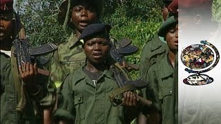 Congo UN peacekeepers patrol  BBC News [upl. by Adnaw]