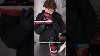 Is it REAL or FAKE  Air Jordan 1 Retro High OG Bred Patent [upl. by Archy]