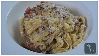 Fettucine Boscaiola  FoodPoint [upl. by Standing643]