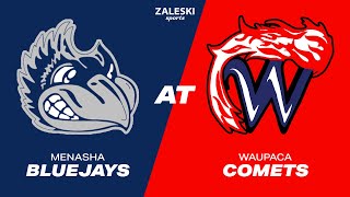 Menasha at Waupaca  2023 WIAA Boys Basketball [upl. by Adalard]