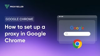 Google Chrome proxy configuration [upl. by Hawk]