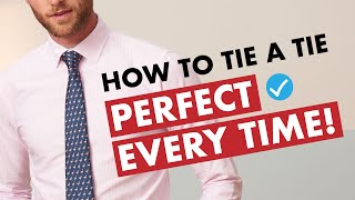 How to Tie A Tie  Half Windsor Knot  Easy Method [upl. by Callan87]