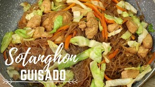 How to Cook Sotanghon Guisado  Vermicelli   Pinoy Recipe [upl. by Mojgan801]