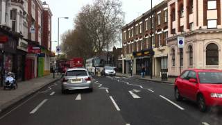 London streets 335  Fulham Road  Putney Bridge  Wimbledon [upl. by Schug]