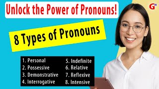 8 Types of Pronouns With Examples [upl. by Akinyt117]