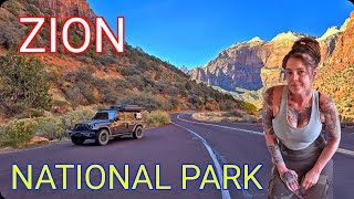 Exploring Zion National Park with NO CROWDS [upl. by Assed]