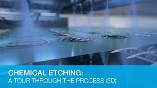 Chemical Etching A Tour Through The Process 3D Animation [upl. by Fachan180]