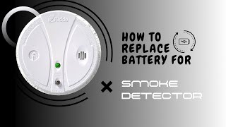 How to replace Kidde Smoke Detector Battery [upl. by Adnal40]