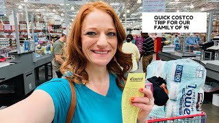 FAMILY OF 14 COSTCO HAUL [upl. by Salina]