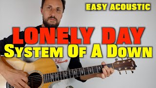 System Of A Down Lonely Day Guitar Lesson [upl. by Atniuqal756]