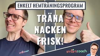 Enkelt och komplett hemträningsprogram för NACKEN [upl. by Jeane]