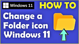 How to Change a Folder icon on Windows 11  See Pinned Comment  Change Folder Icon Windows 11 [upl. by Ydda]