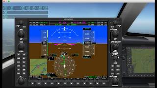 XPlane G1000 VNAV [upl. by Nwaf]