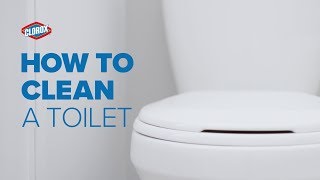 Clorox® HowTo  Clean a Toilet [upl. by Ciapha]