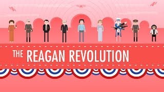 The Reagan Revolution Crash Course US History 43 [upl. by Swehttam]