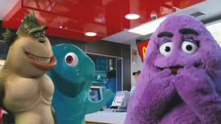 McDonalds Monsters vs Aliens Commercial 2009 [upl. by Eneres]